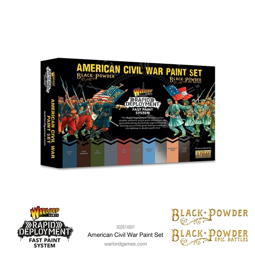 Black Powder - American Civil War paint set