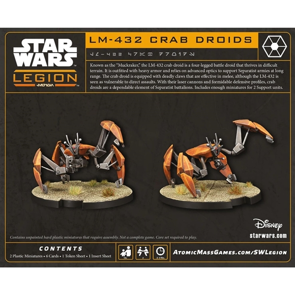 Star Wars: Legion - LM-432 Crab Droids