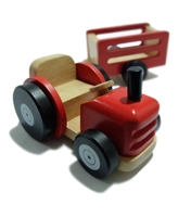 Tano - Traktor mit Anhnger - Holzspielzeug fr K