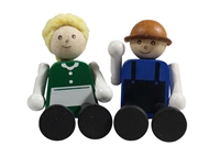 Tano - Farmer & Frau - Holzspielzeug fr Kinder ab