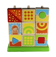 Tano - Uhr - Holzspielzeug fr Kinder ab 2 Jahre