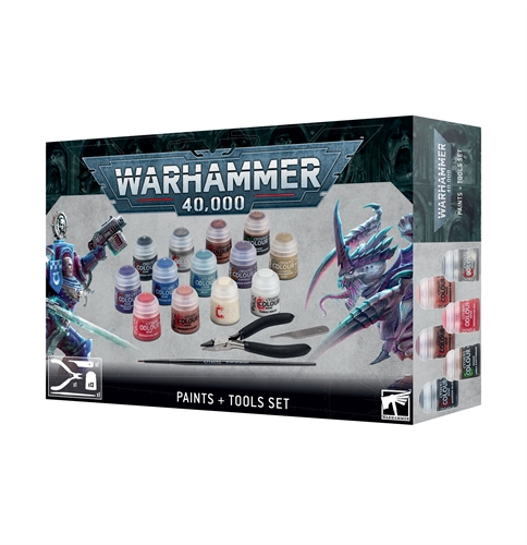 Warhammer 40 K - Farben + Werkzeugset