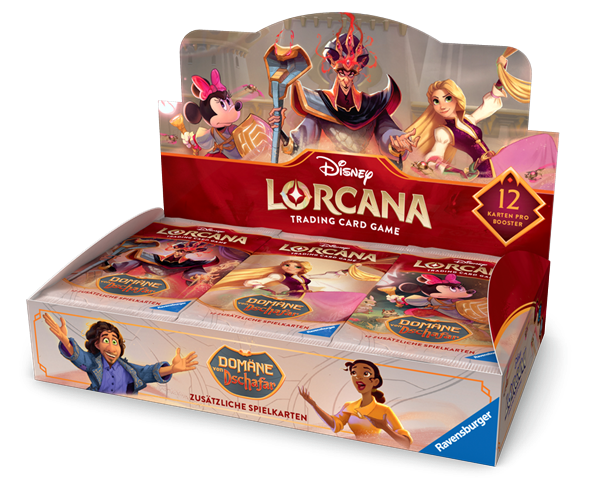 Disney Lorcana - Domne von Dschafar, Display