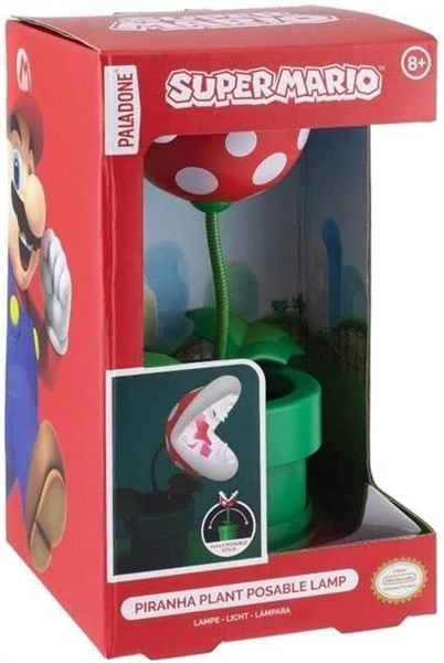 Super Mario - Mini Piranha Plant Posable Lamp