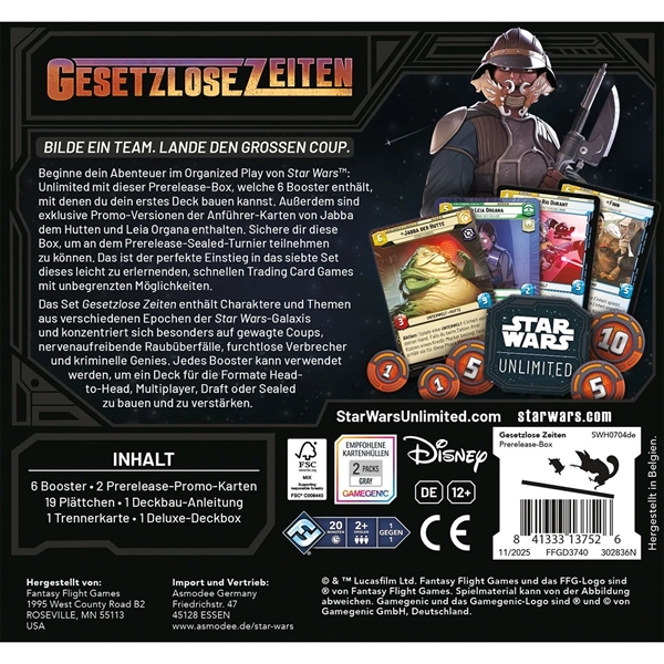 Star Wars: Unlimited - Gesetzlose Zeiten