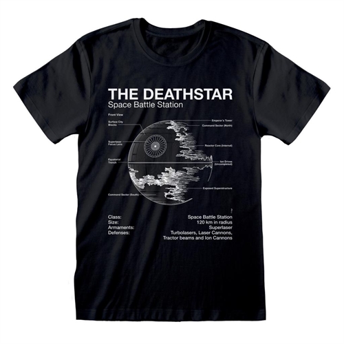 Star Wars - Death Star Sketch, T-Shirt