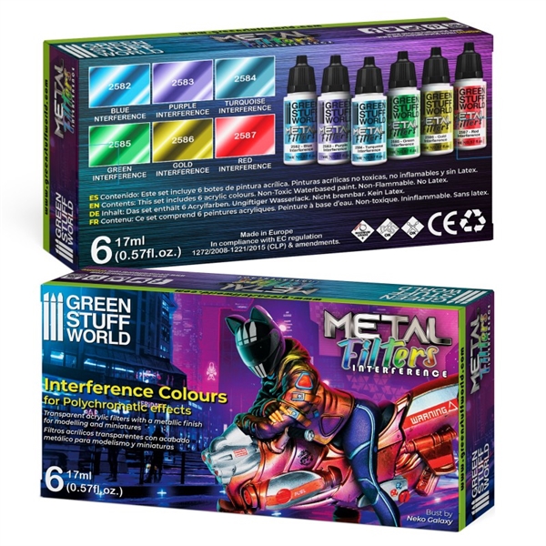 Green Stuff World - Metallfilter Set Interferenz