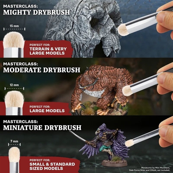 Masterclass - Drybrush Pinselset