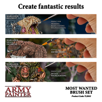 Wargamer - Most Wanted Pinselset