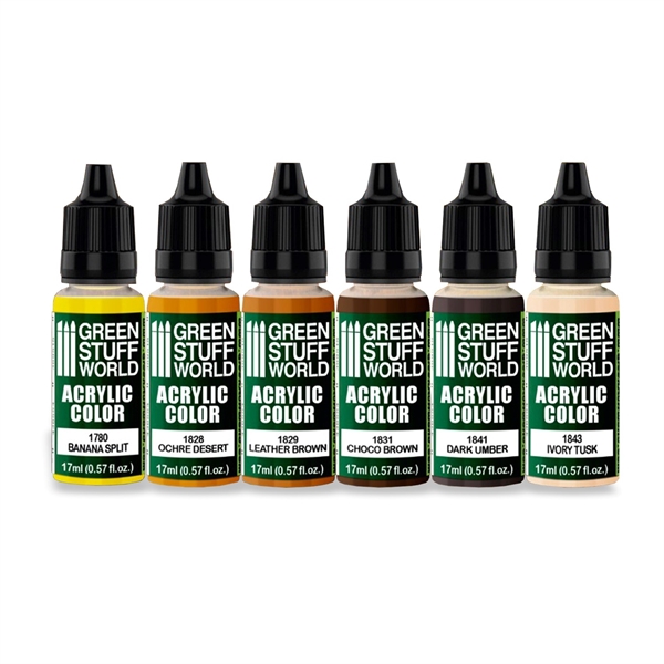 Green Stuff World - NMM FarbSet: Gold