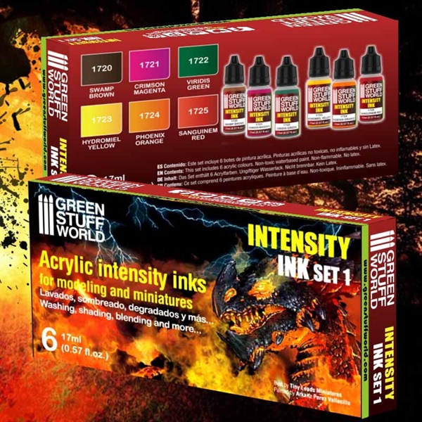 Green Stuff World - Intensy INK Set 1