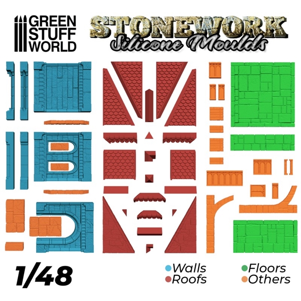 Green Stuff World - Silikon Texturplatten