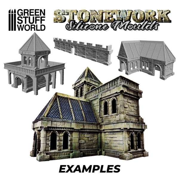 Green Stuff World - Silikon Texturplatten