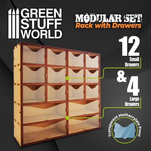 Green Stuff World - Modulares MDF Regal