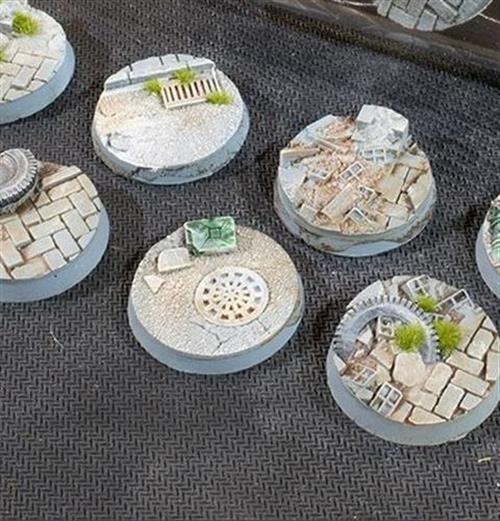 Gamers Grass - Urban Warfare Bases 8Stk.