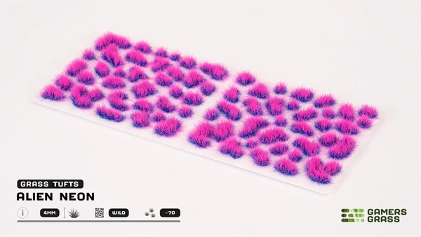 Gamers Grass - Tufts Alien Neon (4mm)