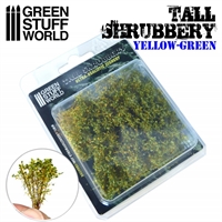 Green Stuff World - Tall Shrubs Yellow-Green