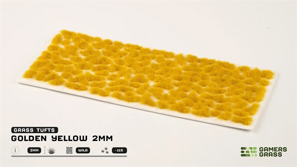 Gamers Grass - Tufts Golden Yellow (2mm)
