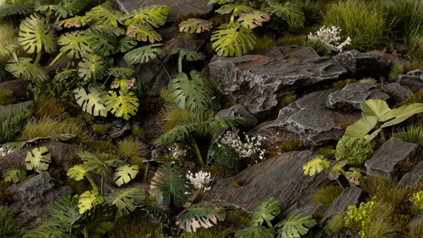 Gamers Grass - Papierpflanzen (Pre Painted)