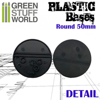 Green Stuff World - Plastik Bases Rund
