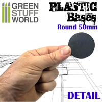 Green Stuff World - Plastik Bases Rund