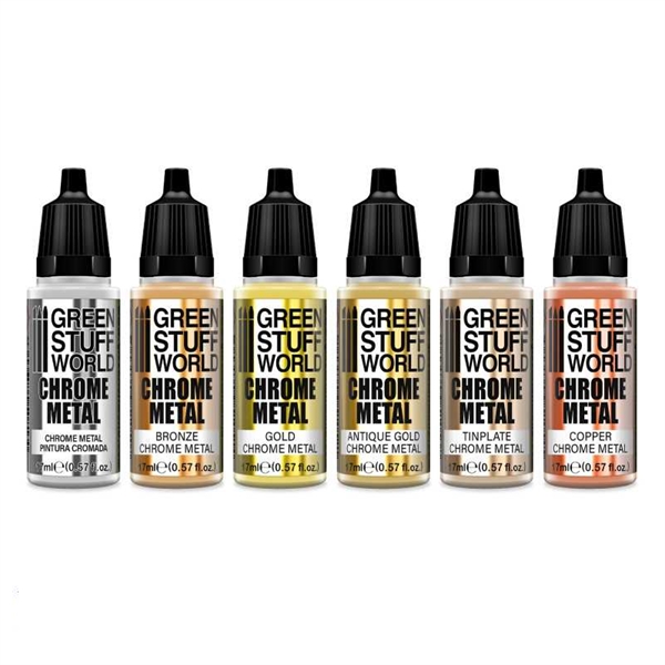Green Stuff World - Chrome Farbset