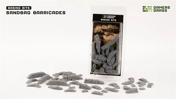 Gamers Grass - Basing Bits, Sandbag Barricades