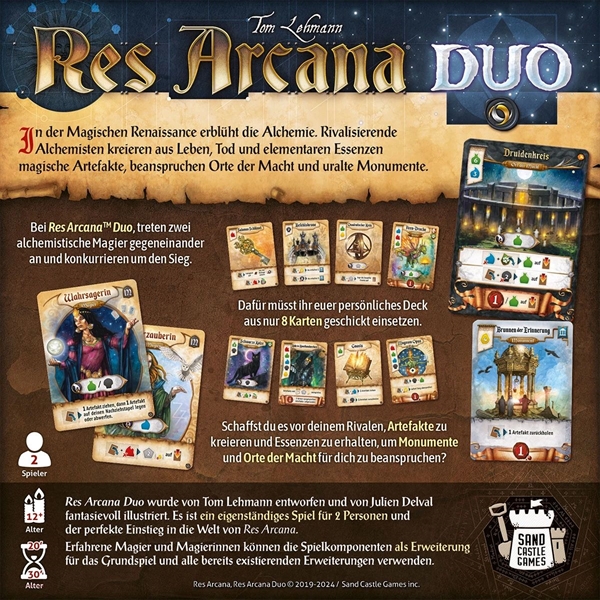 Sand Castle Games - Res Arcana Duo