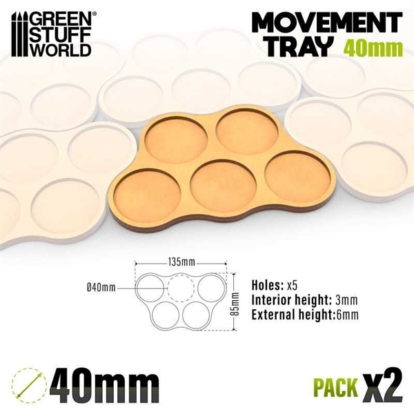 Green Stuff World - MDF Regimentsbases