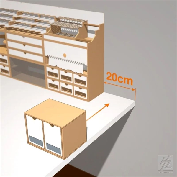 Hobbyzone - Modulares MDF Regal