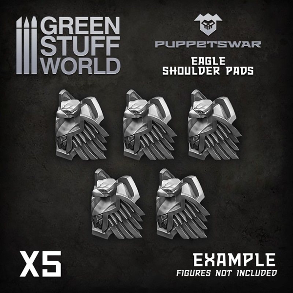 Puppetswar - Eagle Shoulder Pads