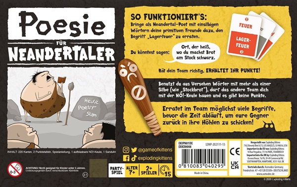 Oatmeal - Poesie f�r Neandertaler