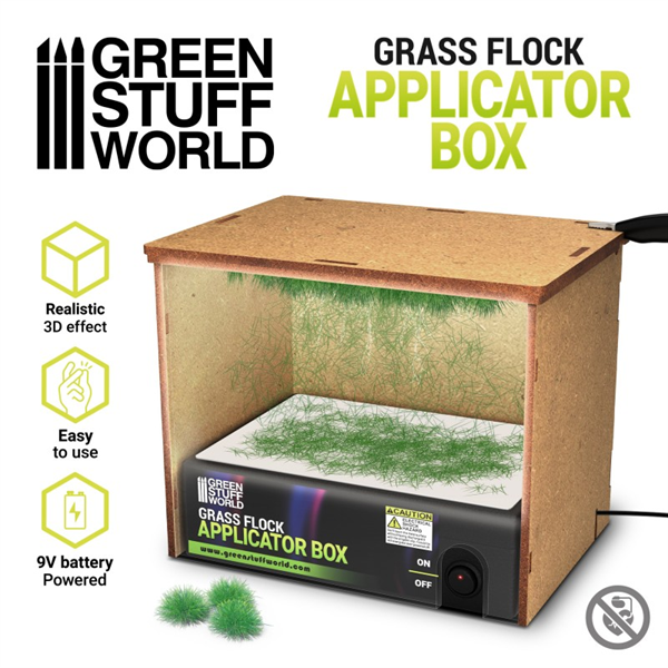 Green Stuff World - Grass Flock Applicator Box