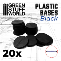 Green Stuff World - Plastik Bases Rund
