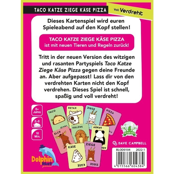 Blue Orange - Taco Katze Ziege K�se Pizza