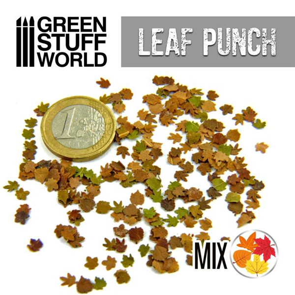 Green Stuff World - Motivlocher: Leaves Mix