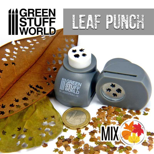 Green Stuff World - Motivlocher: Leaves Mix
