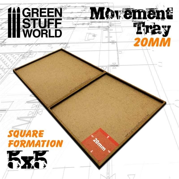 Green Stuff World - MDF Regimentsbases