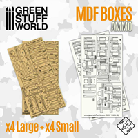 Green Stuff World - MDF Boxes AMMO