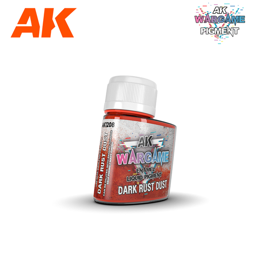 AK Interactive - Liquid Pigments: Dark Rust Dust