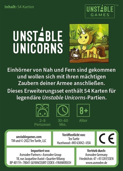 Unstable Games - Unstable Unicorns