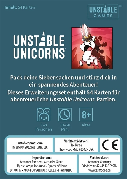 Unstable Games - Unstable Unicorns