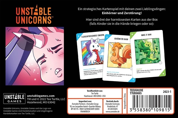 Unstable Games - Unstable Unicorns NSFW