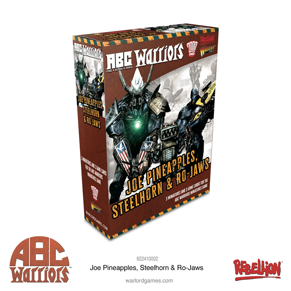 ABC Warriors - Joe Pineapples, Steelhorn & Ro-Jaws