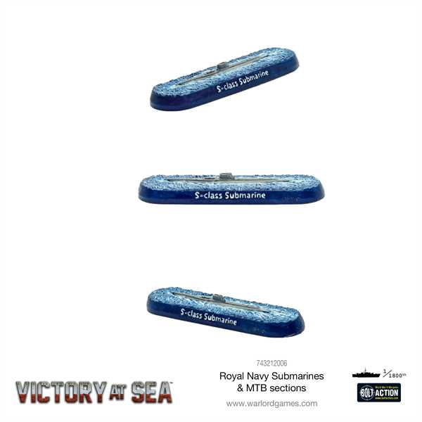 Victory at Sea - Royal Navy Submarines & MTB sections