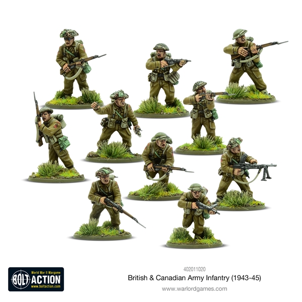 Bolt Action WW2 - British & Canadian Army