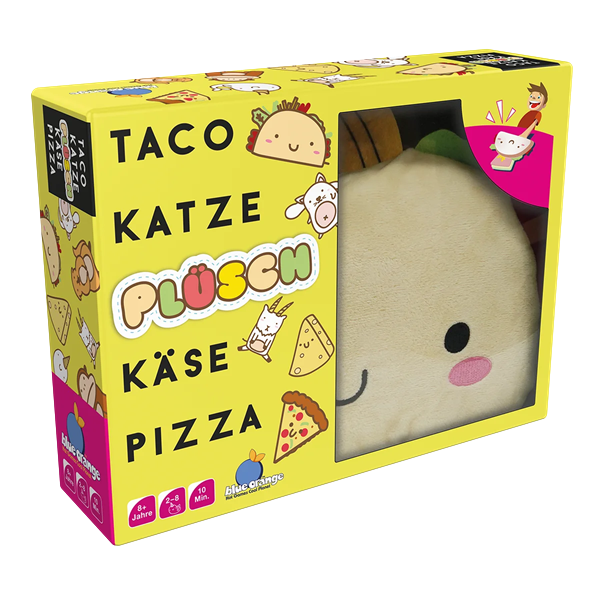 Blue Orange - Taco Katze Plsch Kse Pizza