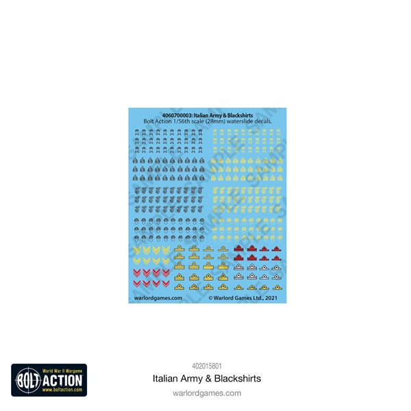 Bolt Action WW2 - Armies of Italy
