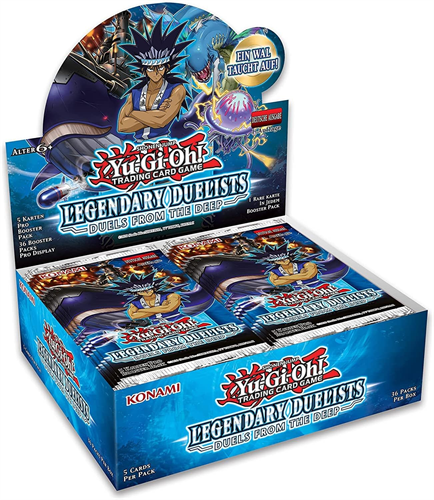 YGO - Legendary Duelists 9, Booster Display