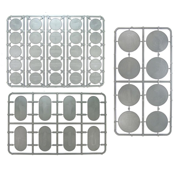 Bolt Action- Bag of Round Bases